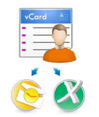 vCard Converter Tool to Batch Import vCard to Outlook, Excel & CSV