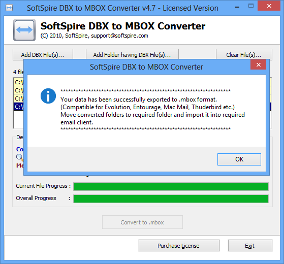 DBX to MBOX Conversion