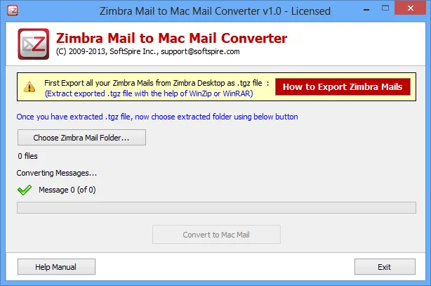Export Zimbra Mail to MBOX File Using 2 Different Ways